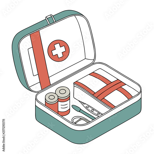 Flat lay of a smartphone with a red envelope notification icon and stacked books on a light background mobile device digital communication book stack tech gadget modern lifestyle education