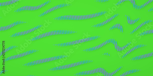 Bild auf Leinwand Marbled endpaper moire brings green ink strata and playful candy color, a crisp choice for screenprint-style covers