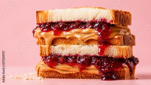 PBJ sandwich stack