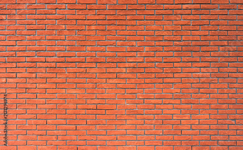 Canvas Print Brick wall close up background