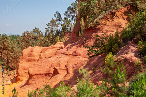 Foto Ockerbrüche von Roussillon (Vaucluse)