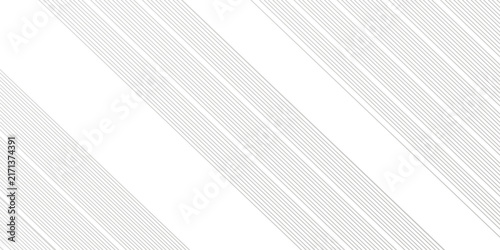 Bild auf Leinwand Abstract oblique stripe diagonal black and white line gradient fabric transparent diagonal line cloth