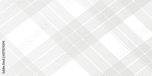 Fotografie Abstract oblique stripe diagonal black and white line gradient fabric transparent diagonal line cloth