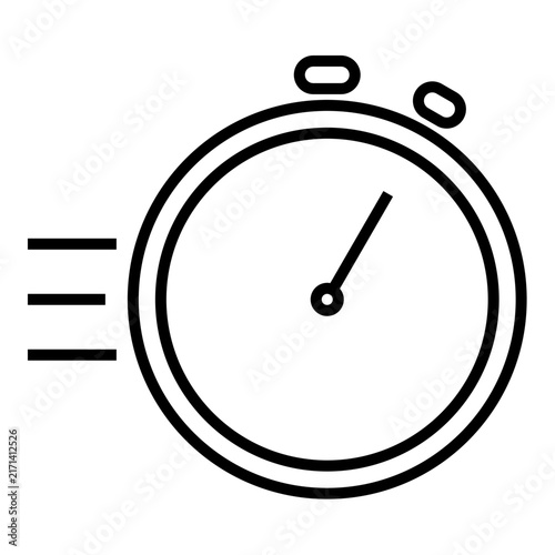stopwatch timer icon vector illustration