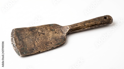Obraz na płótnie Old rusty metal scraper tool