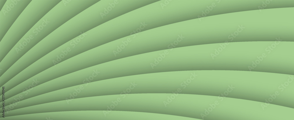 Obraz premium Modern liquid background with green gradient. Dynamic shape composition. vector