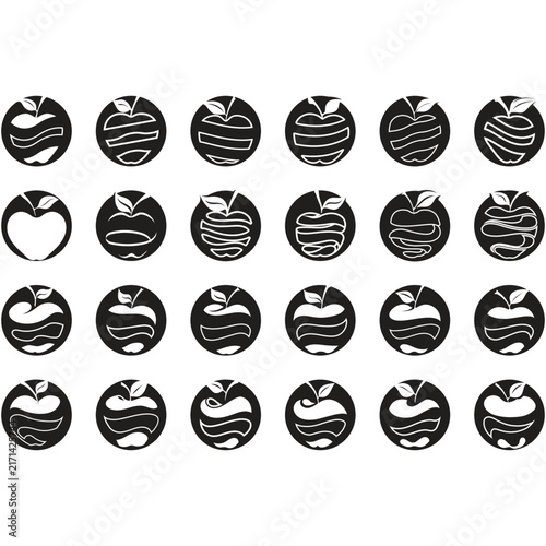 Iconic Apple Inspired Emblem