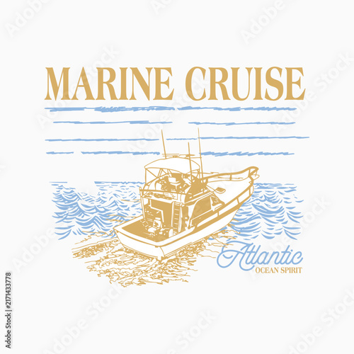 Marine Concept Graphics with Sailor  Club Designs