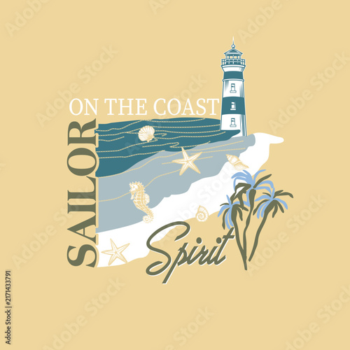 Marine Concept Graphics with Sailor  Club Designs