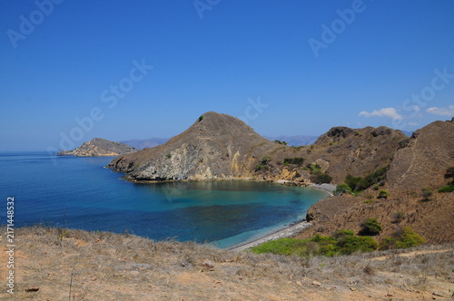Canvas Print view from the sea