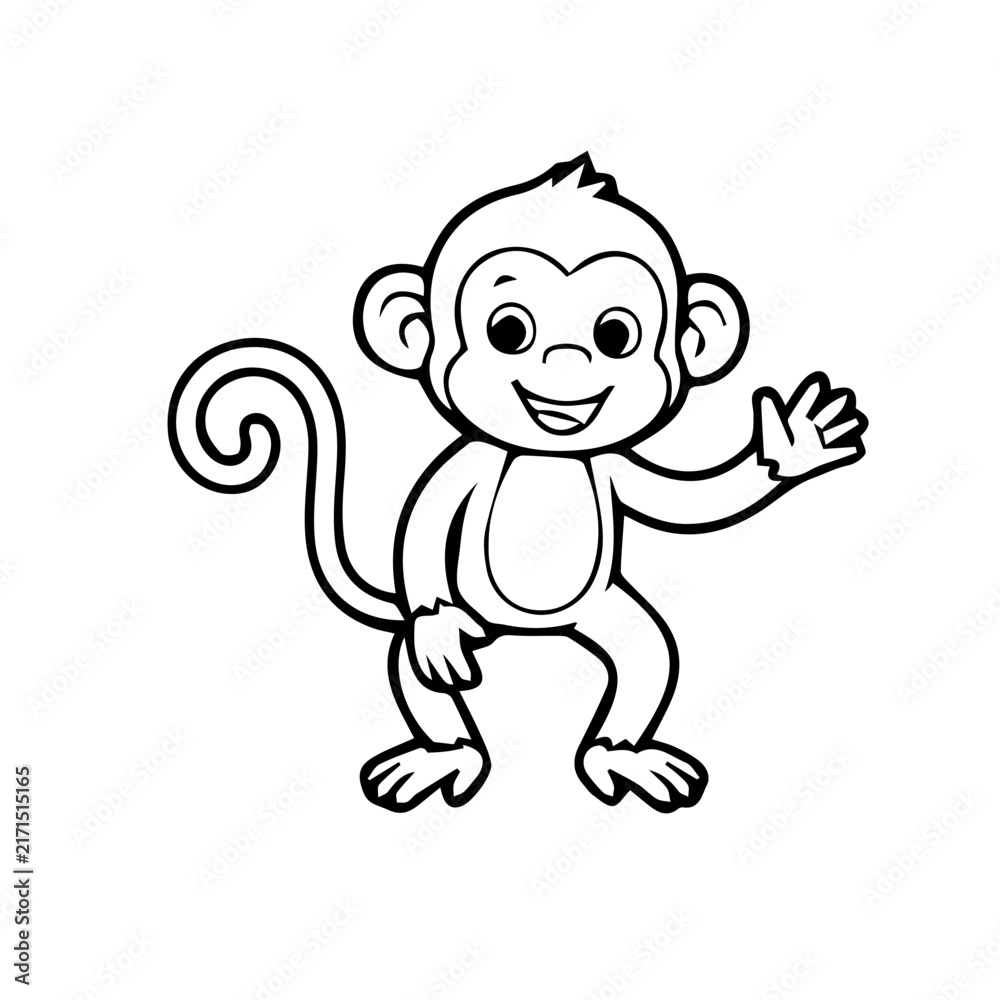 Obraz premium monkey 