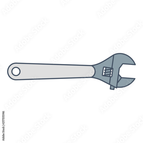Adjustable wrench tool for gripping and twisting bolts and nuts