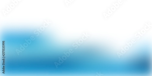 Obraz na plátně A serene abstract blue gradient evokes tranquility and modern elegance for digital design projects