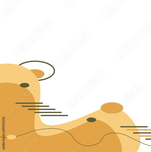 ABSTRAC BLOB FOOTER