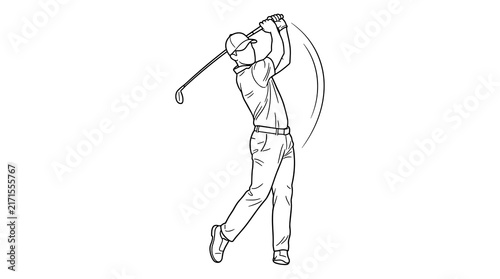 Golfer performing a handstand while holding a golf club