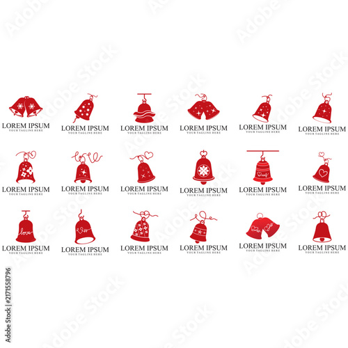 Bell logo vector design illustrations
