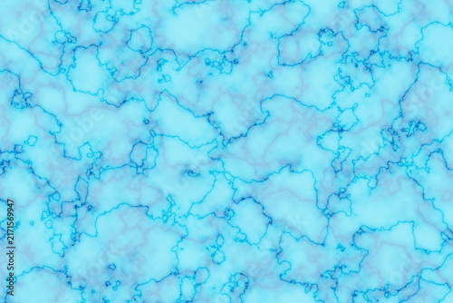 Aqua Blue Marble Texture Abstract Background Pattern