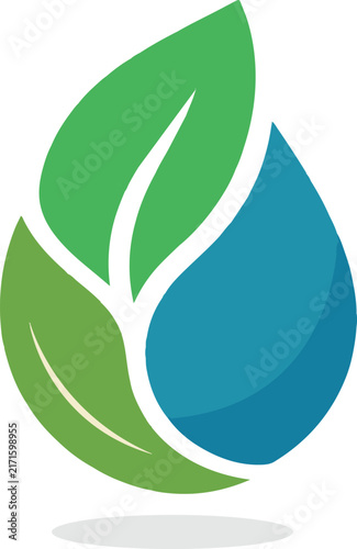 nature abstract logo icon vector white background .