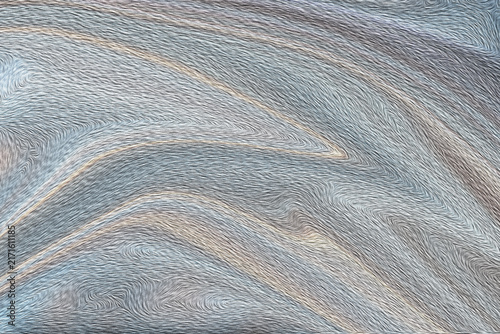 Konstfotografi Abstract textured background with flowing wave patterns in grey and brown tones,