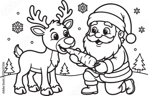 Two cartoon characters shaking hands with confetti and stars handshake