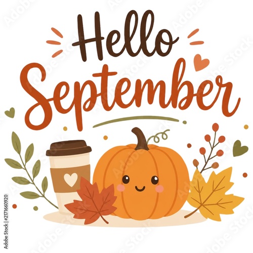 Obraz na płótnie Hello september