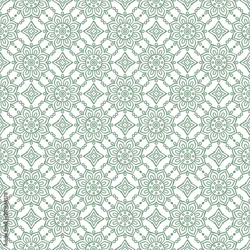 vector pattern with geometric shapes