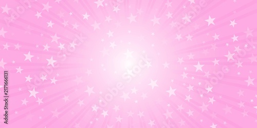 Canvastavla Background with pink gradient and concentrated lines interspersed with