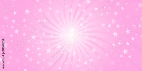 Foto Background with pink gradient and concentrated lines interspersed with