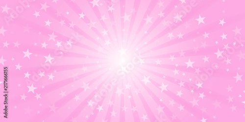 Canvastavla Background with pink gradient and concentrated lines interspersed with