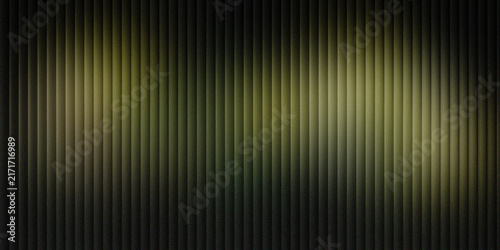 Dark textured background with vertical stripes and golden light streaks abstract.