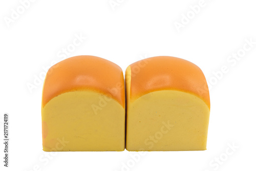 Two Mini Loaves of Bread Isolated