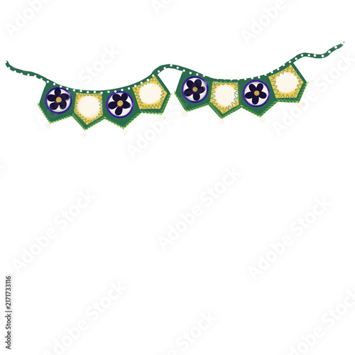 Toran banner Indian decoration