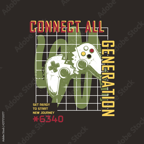 Joystick with gameing connect the Generation
