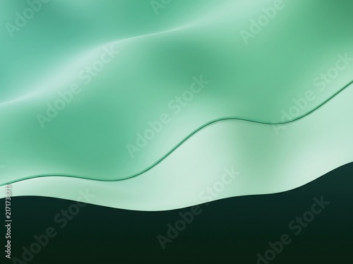 Abstract Blue Wave Background with Flowing Curves, Smooth Lines, Dynamic Motion, Water Flow Texture and Modern Vector Design for Banner, Wallpaper and Web Template