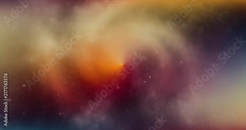 Soft out of focus colorful gradient bokeh background.