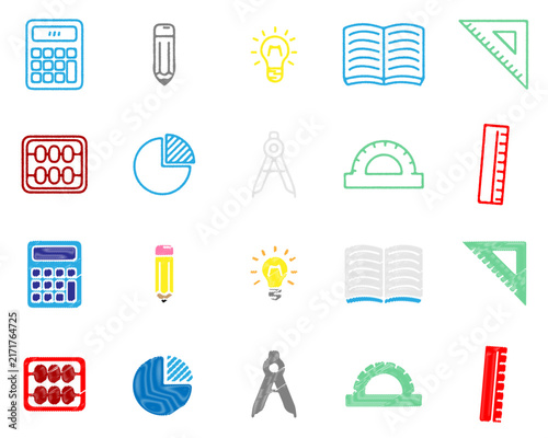 Scribble and Crayon School Item