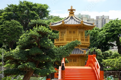 Nan Lian Garden : le Pavilion of Absolute Perfection à Hong Kong 