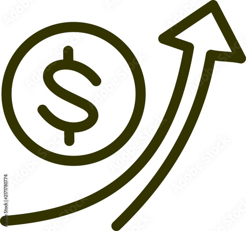 Financial Growth Icon 