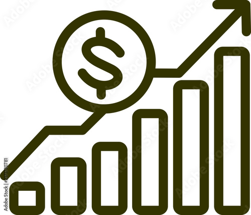 Financial Growth Icon 