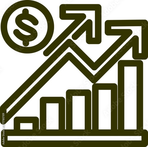 Financial Growth Icon 