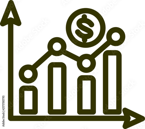Financial Growth Icon 