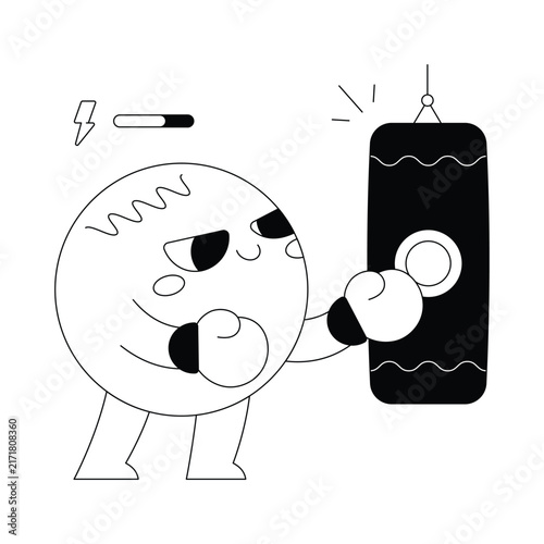 Boxing Vector Ilustration Eps 10 File