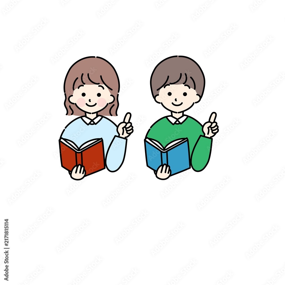 Fototapeta premium 学校の先生