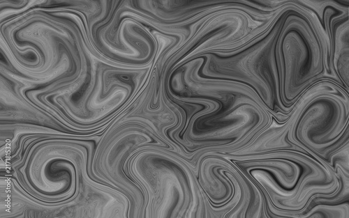 Abstract grey and black liquid marble fluid art background texture with abstract background monochrome creative illustration backdrop