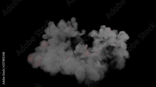 VFX Real Smoke Motion Graphics cinematic pack featuring realistic smoke explosion elements with alpha channel in 4K resolution perfect dynamic overlay effect for video editing projects