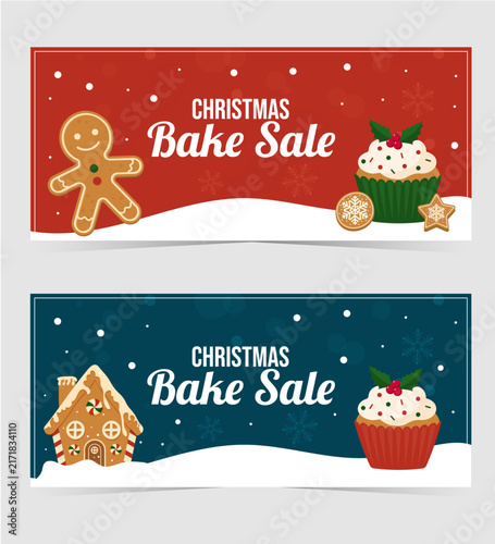 Christmas Bake Sale Banner