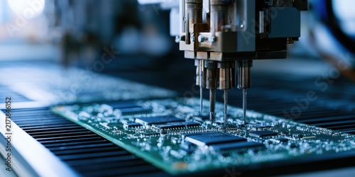 Automated PCB Assembly: Robotic Precision on Electronic Circuit Board