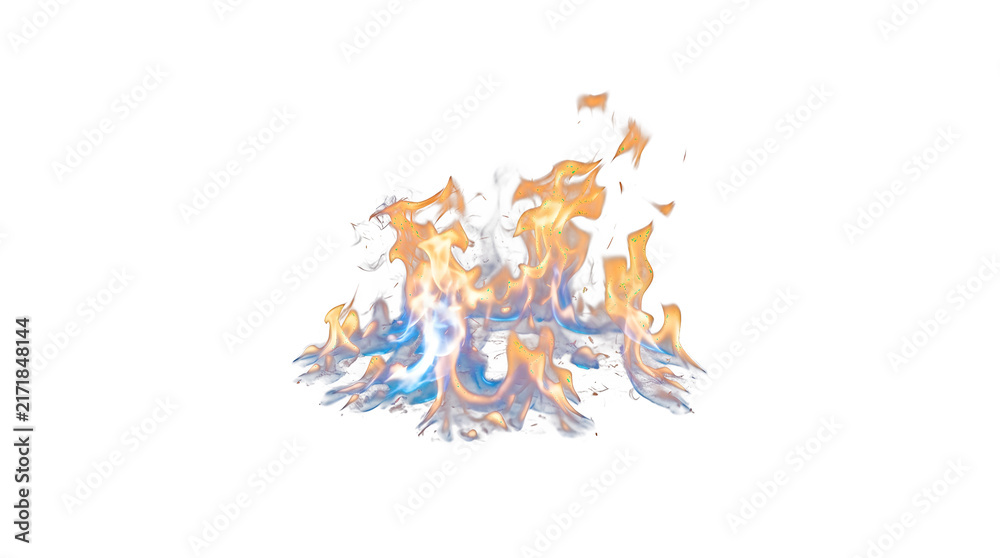 Obraz premium Illustration of Abstract colorful 3D geometric explosion with vibrant shapes.
