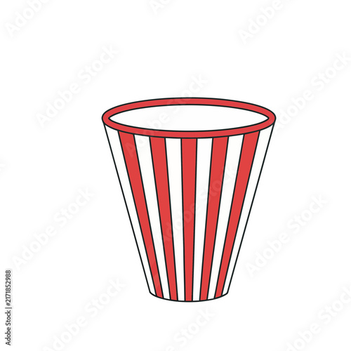 Striped bucket