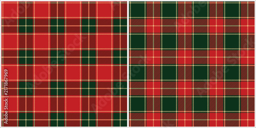 red and green tartan seamless pattern vector pattern background design for fabric textile wrapping paper wallpaper tablecloths kitchen decor apparel print-on-demand products digital background
